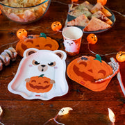 Set de 8 Assiettes en Carton - Boo Appétit!