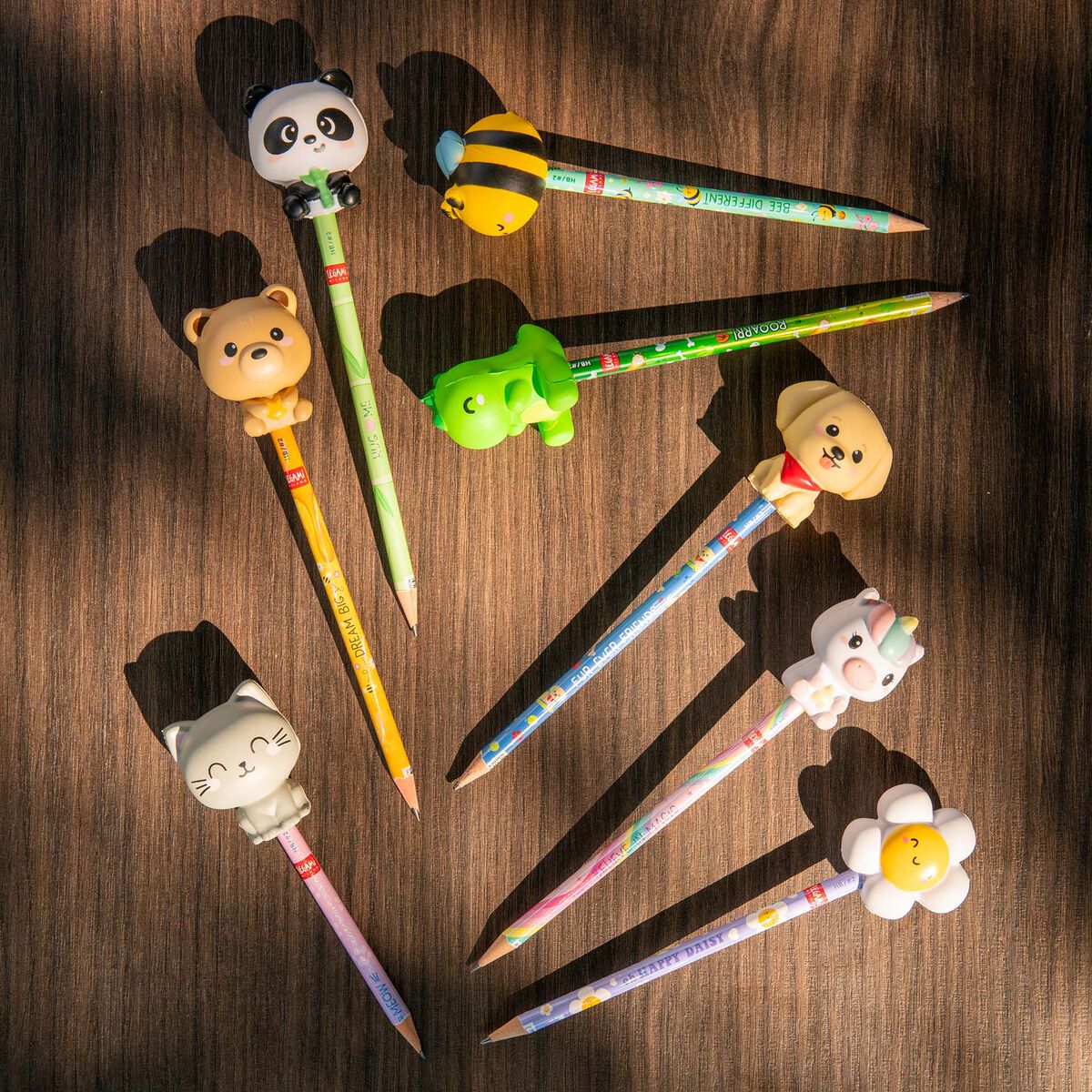 Crayon avec Anti-stress Dino « Rooarrr! » - Squeezies