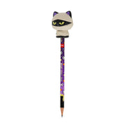 Crayon avec Anti-stress Halloween Mummy Cat « Nine Lives Later » - Squeezies