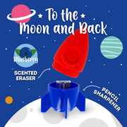 Taille-Crayon avec Gomme - To The Moon And Back