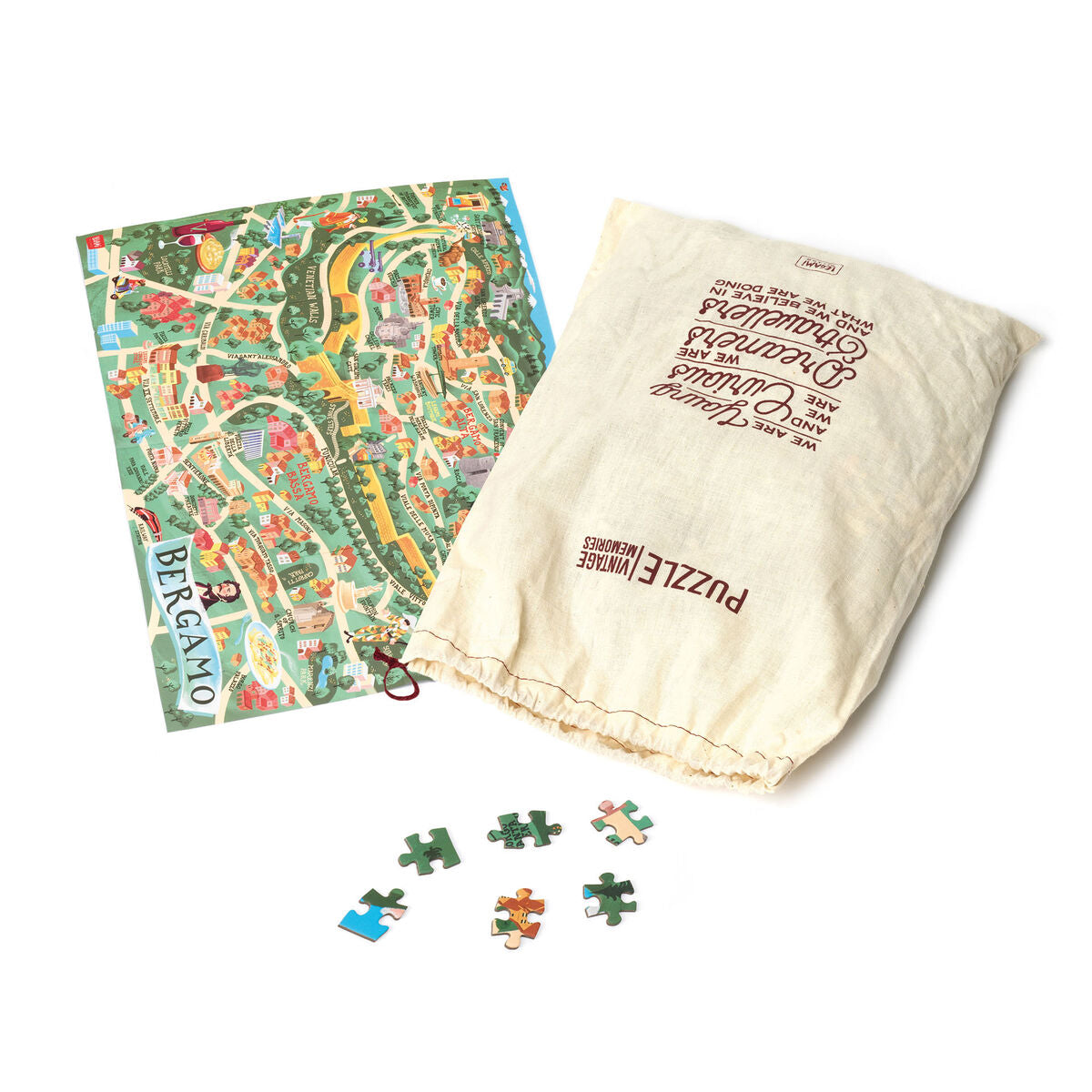 Puzzle de 1000 pièces - Bergamo