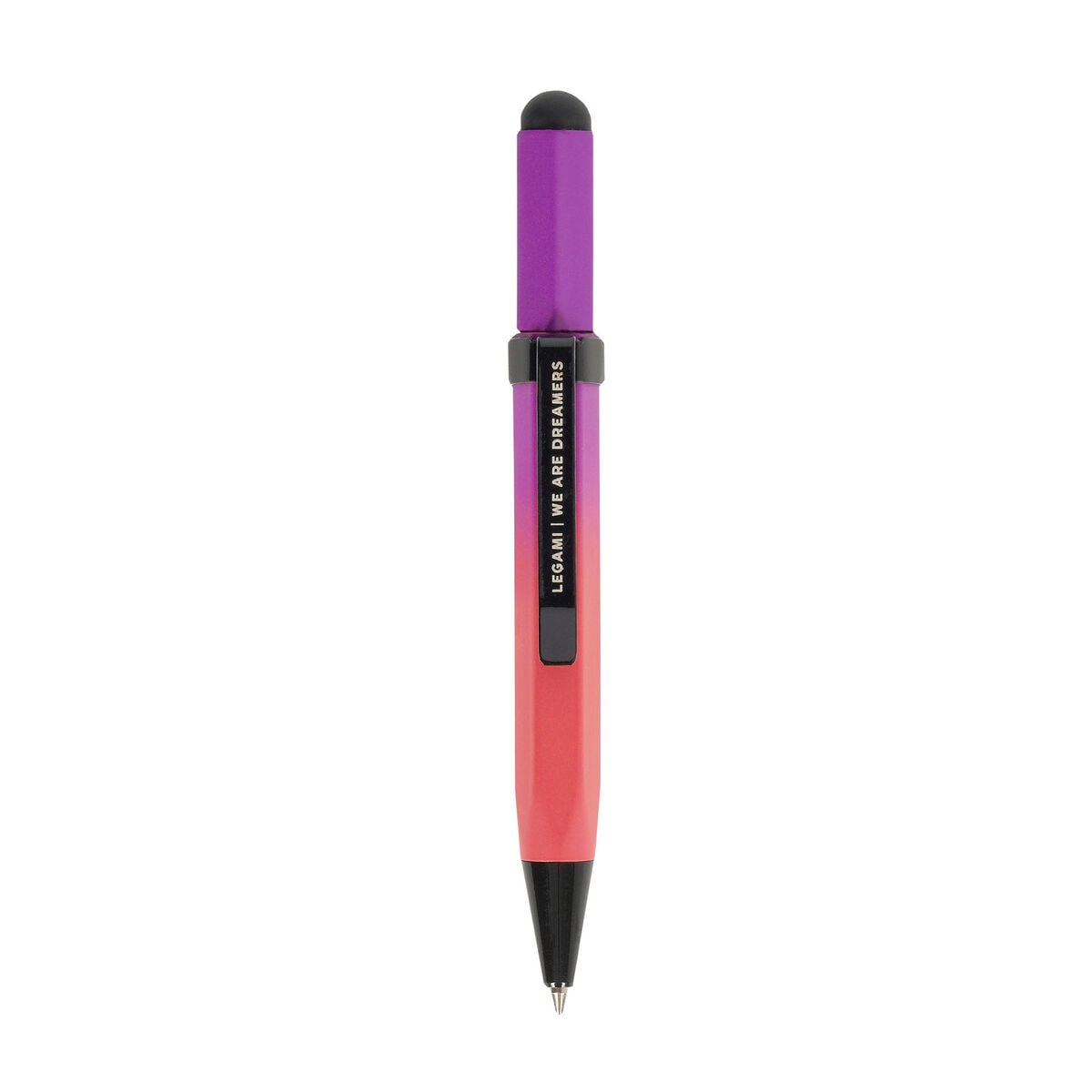 Mini Stylet avec Caoutchouc pour Ecran Tactile et Stylo à Bille - Pink Gradient - Smart Touch