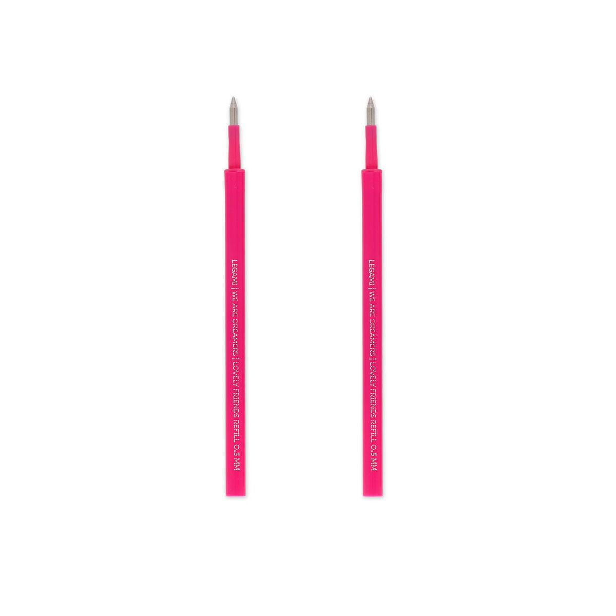Set de 2 Recharges pour Stylo à Encre Gel Lovely Friends - Encre rose