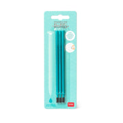 Set de 3 Recharges pour Stylo Effaçable - Encre turquoise - Erasable Pen
