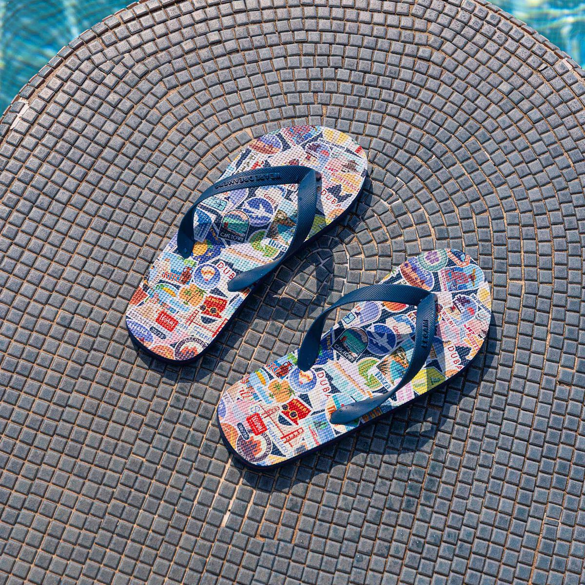 Tong 44/45 Regular Travel Stickers - Flip Flops