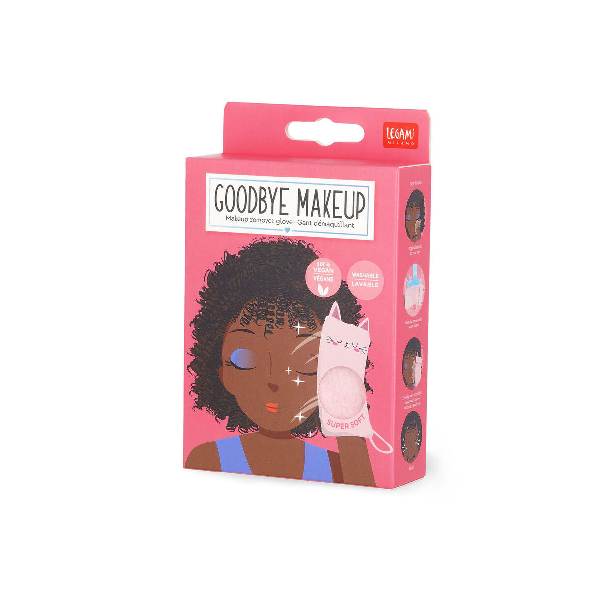 Gant démaquillant Kitty - Goodbye Makeup !