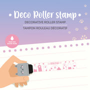 Tampon Rouleau Décoratif - Kitty - Deco Roller Stamp