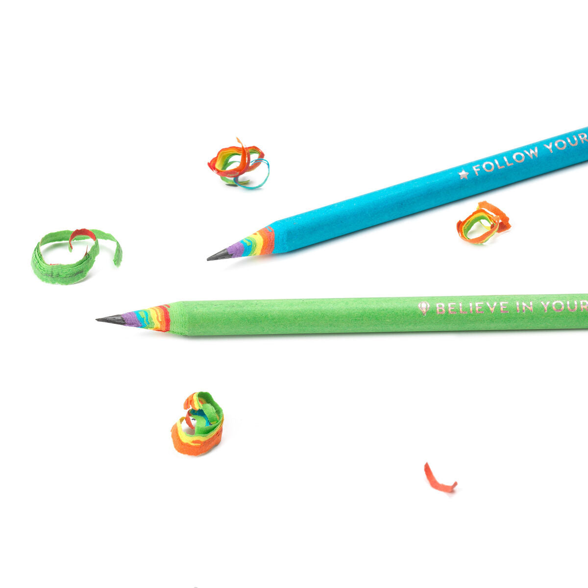 Set de 6 Crayons à Papier HB en Papier Recyclé