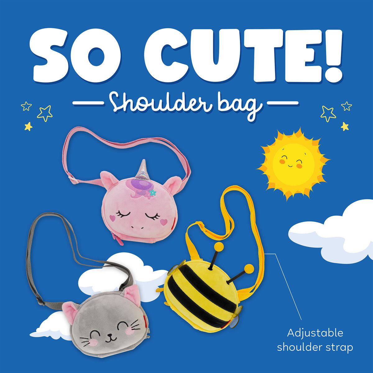 Sac à Bandoulière pour Enfant Unicorn - So Cute!