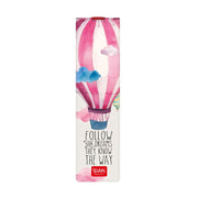 Marque-page Illustré avec Élastique - Hot Air Balloon - Bookmark