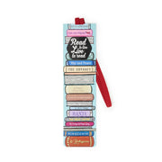 Marque-page Illustré avec Élastique - Book Lover, Read to Live - Bookmark
