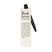 Marque-page Illustré avec Élastique - Book Lover, Read to Live - Signet