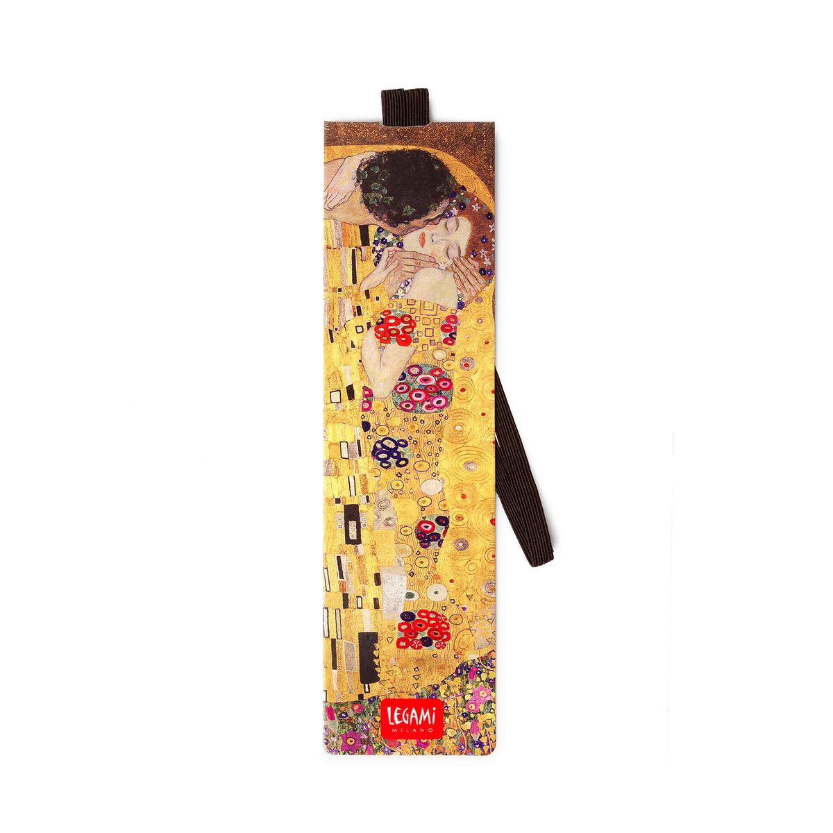 Marque-page Illustré avec Élastique - Gustav Klimt - Signet