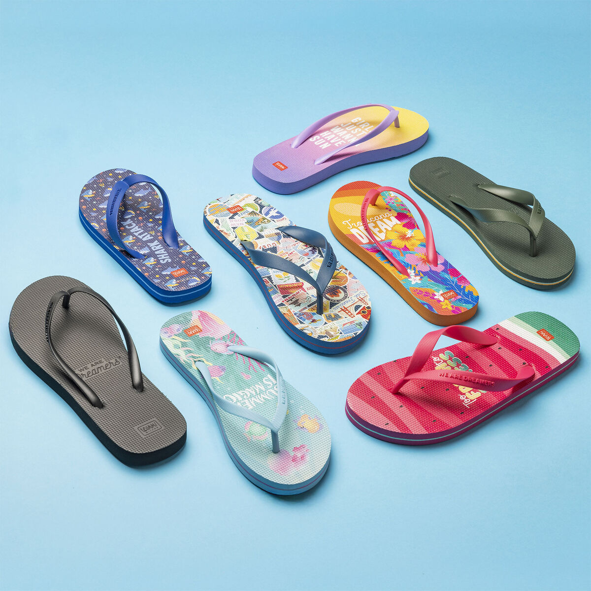 Tong 40/41 Slim Black - Flip Flops