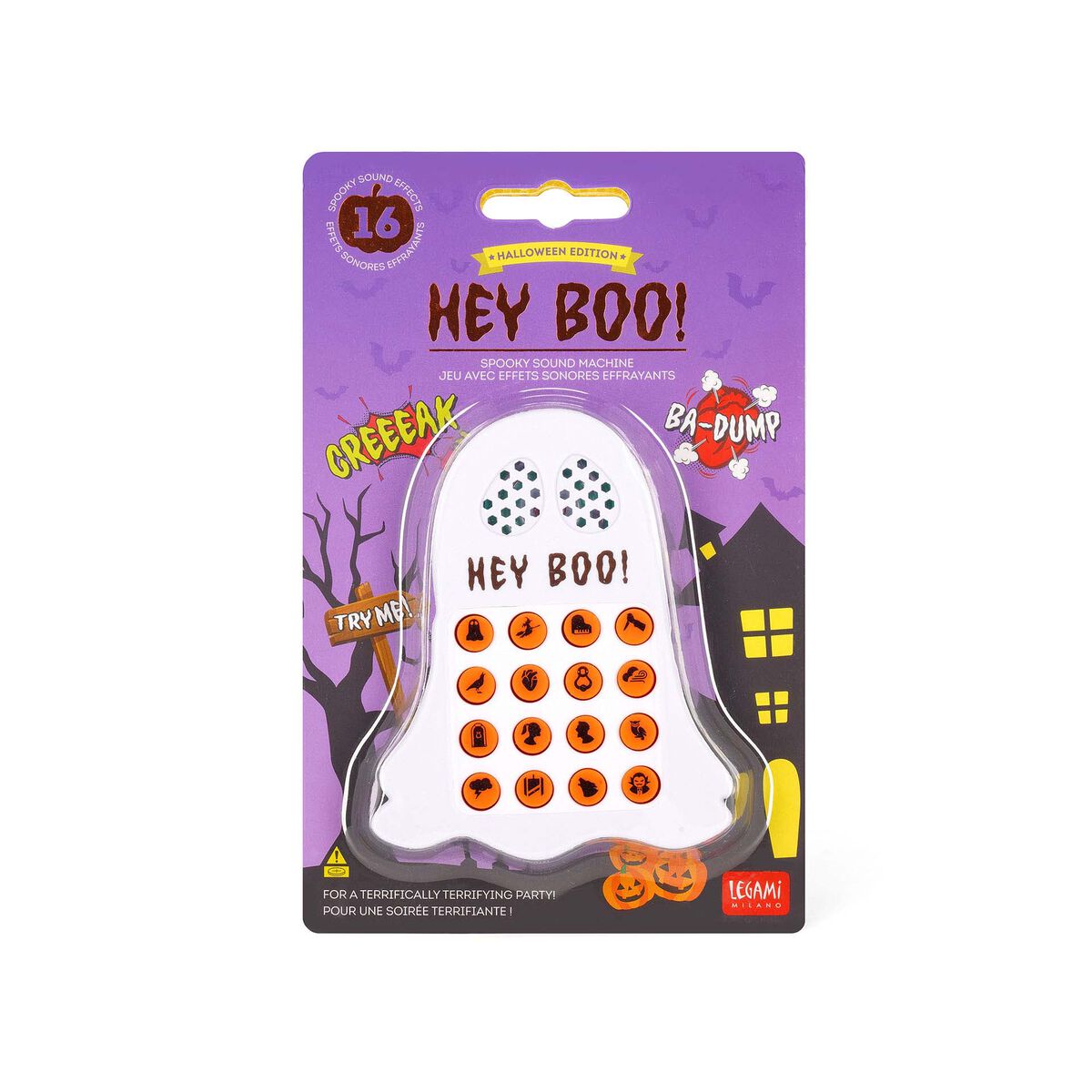 Jeu avec Effets Sonores Effrayants - Hey Boo!