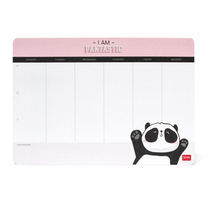Tapis de Souris en Papier et Bloc-Notes Panda - Smart Notes