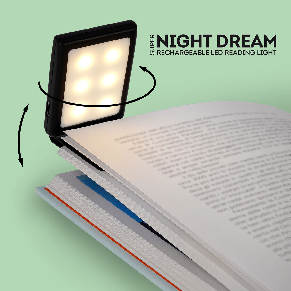 Lampe de Lecture LED Rechargeable - Super Night Dream