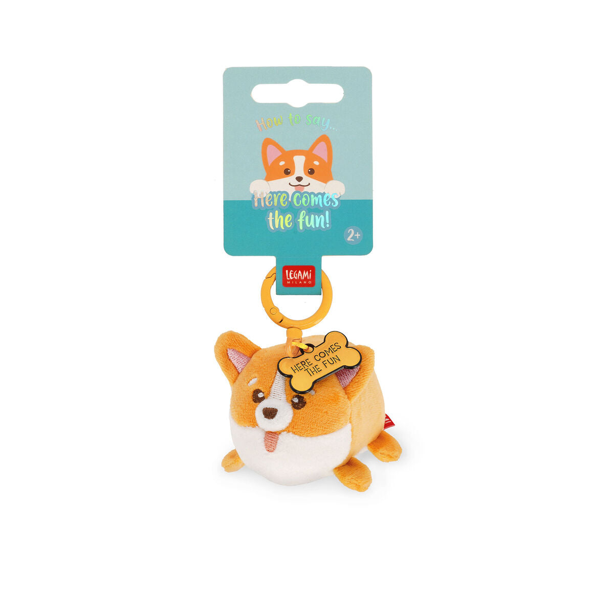 Porte-clés en Peluche Corgi - Tiny Super Soft!