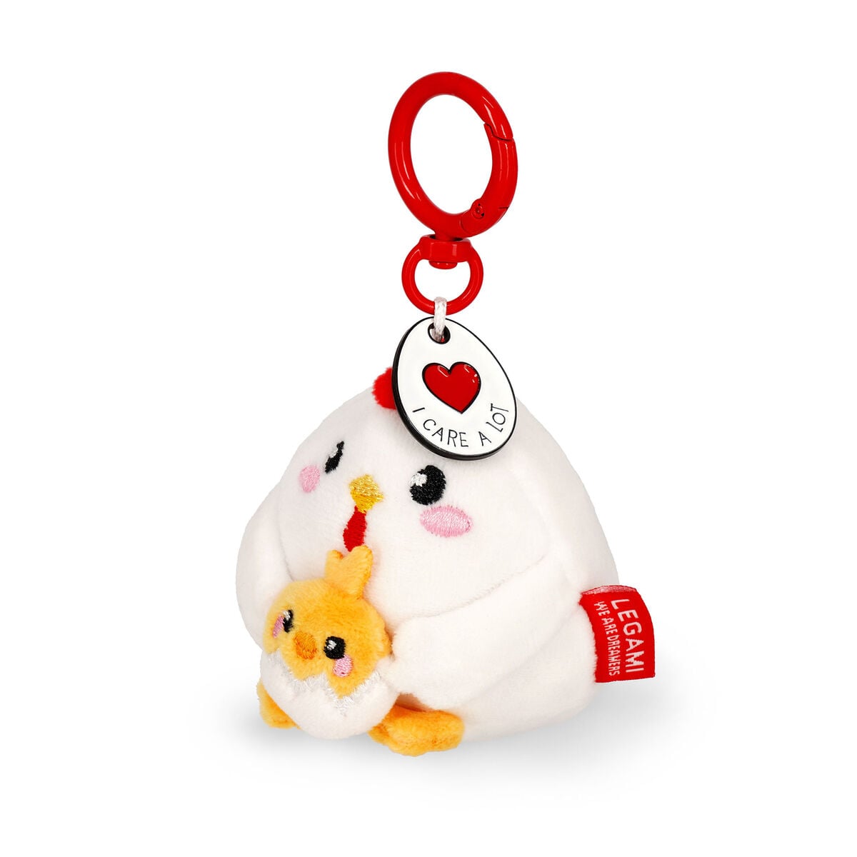 Porte-clés en Peluche Hen - Tiny Super Soft!