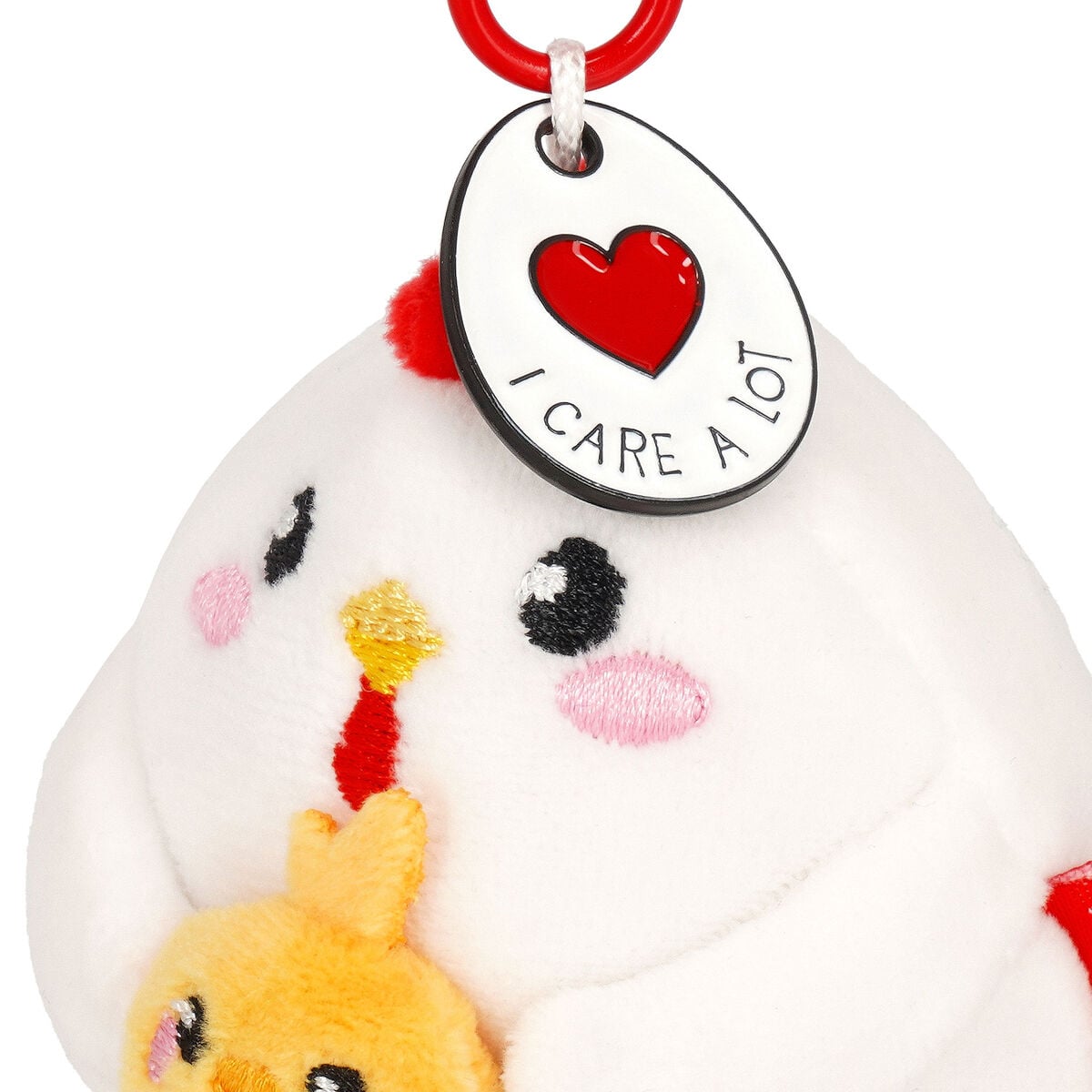 Porte-clés en Peluche Hen - Tiny Super Soft!