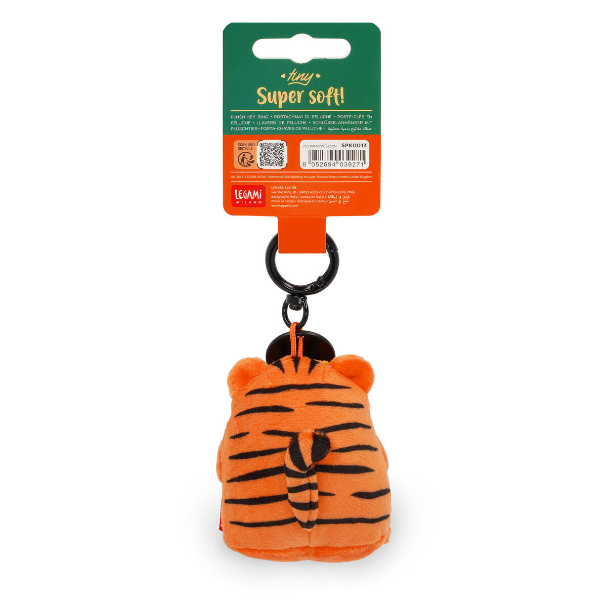 Porte-clés en Peluche Tiger - Tiny Super Soft!