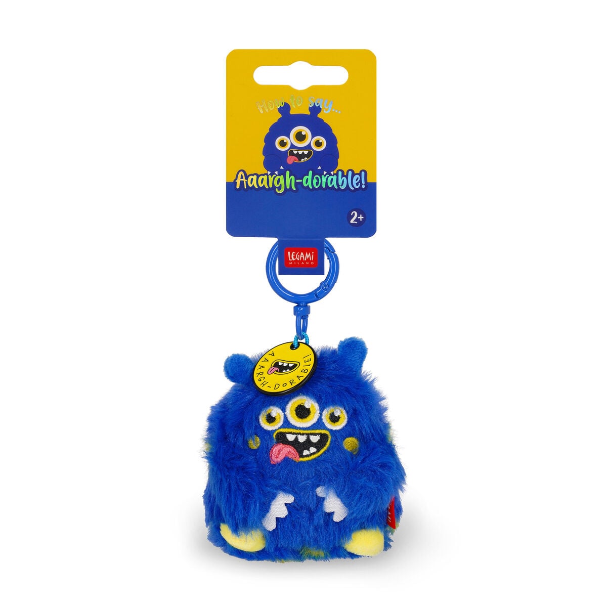 Porte-clés en Peluche Monster - Tiny Super Soft!