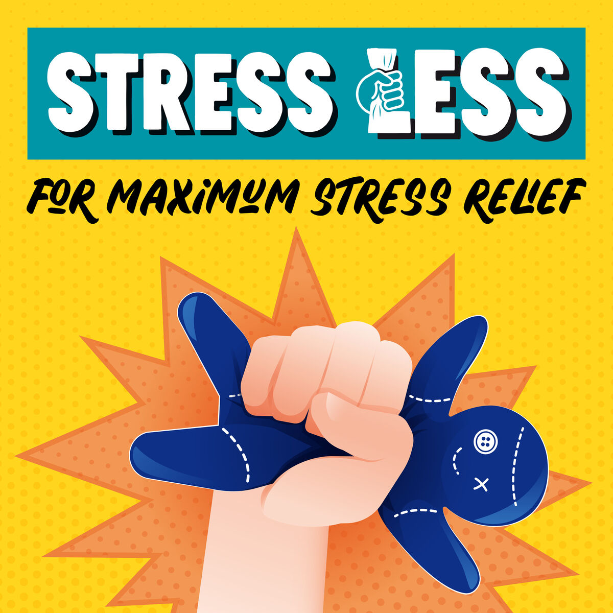 Anti-stress Squishy - Boss - Stress Less