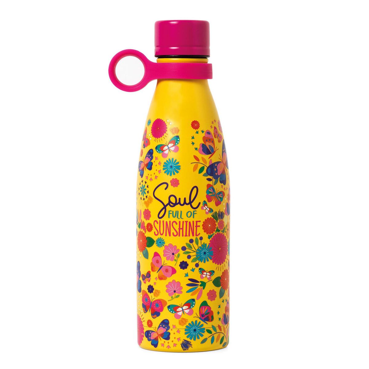 Gourde thermique 500 ml - Papillon - Chaud et froid