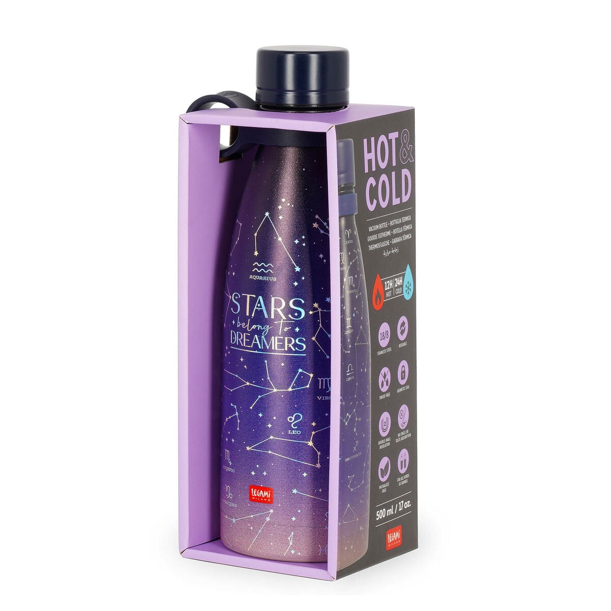 Gourde thermique 500 ml - Stars - Hot & Cold