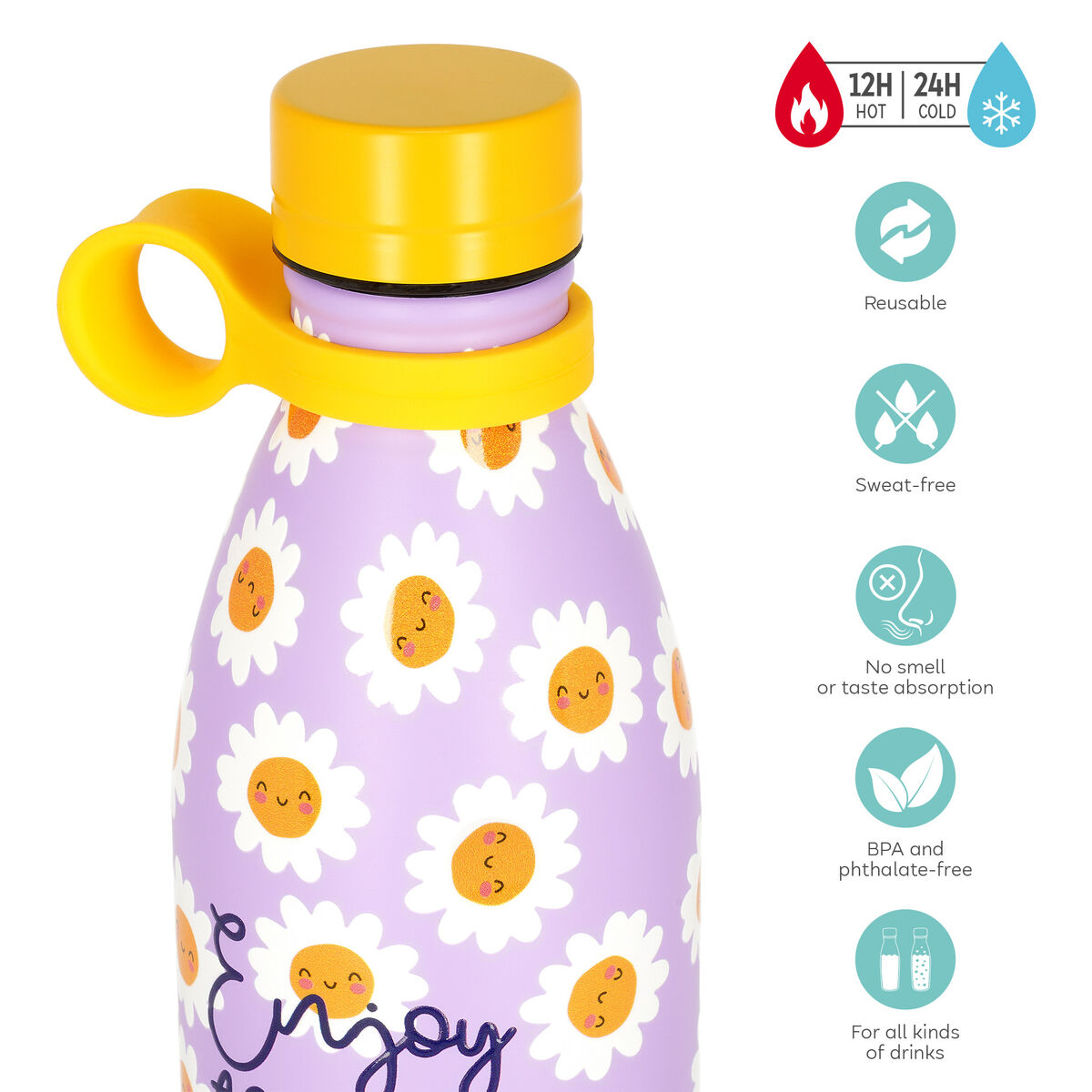 Gourde thermique 800 ml - Daisy - Hot & Cold