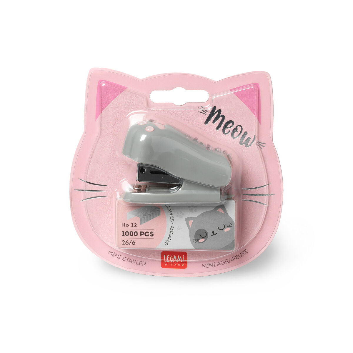 Mini Agrafeuse avec Dégrafeuse Kitty - Meow