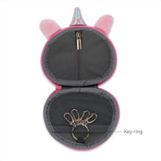 Porte-monnaie avec Porte-clés Unicorn - So Cute!