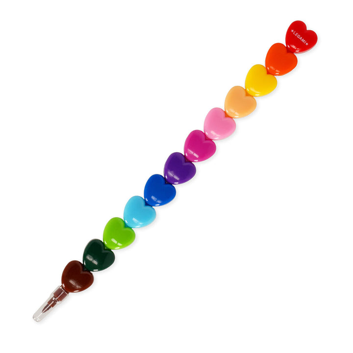 12 Crayons de Couleur Empilables - Rêve en couleur