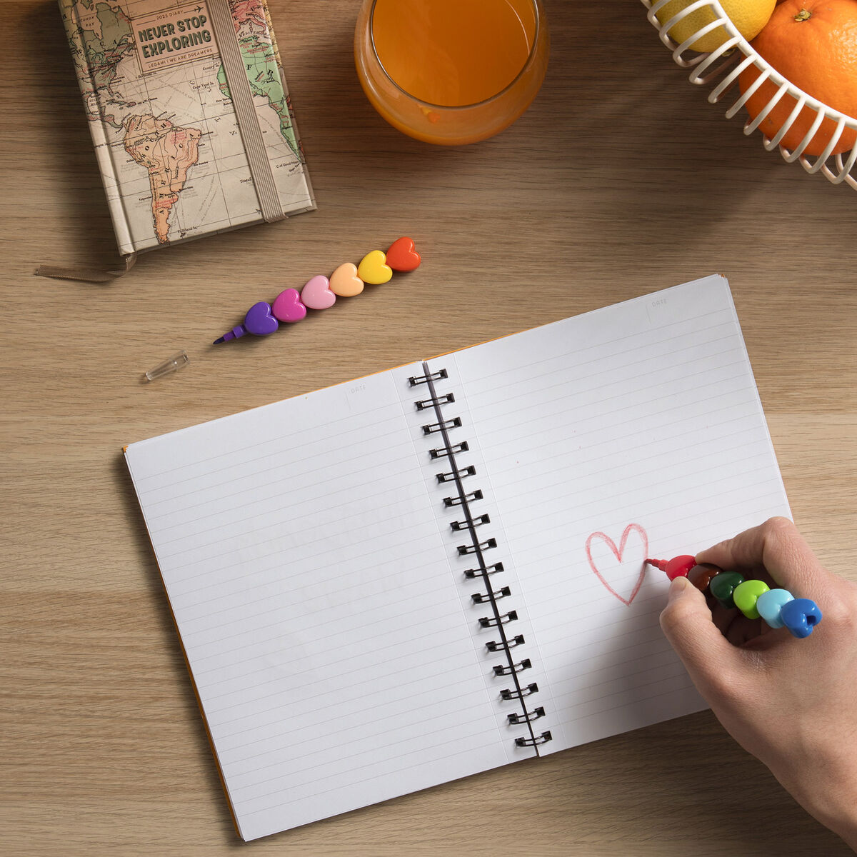 12 Crayons de Couleur Empilables - Dream in Colour