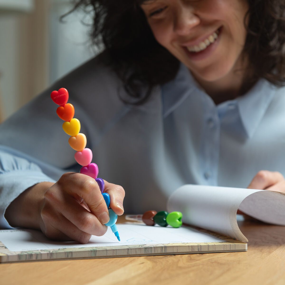 12 Crayons de Couleur Empilables - Dream in Colour