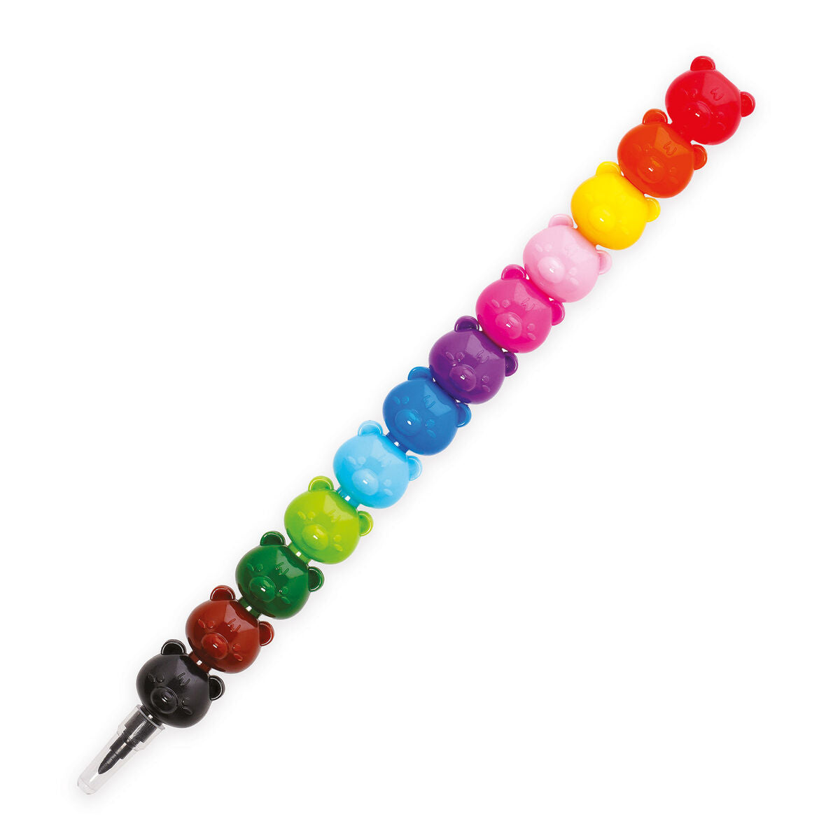 12 Crayons de Couleur Empilables - Rêve en couleur