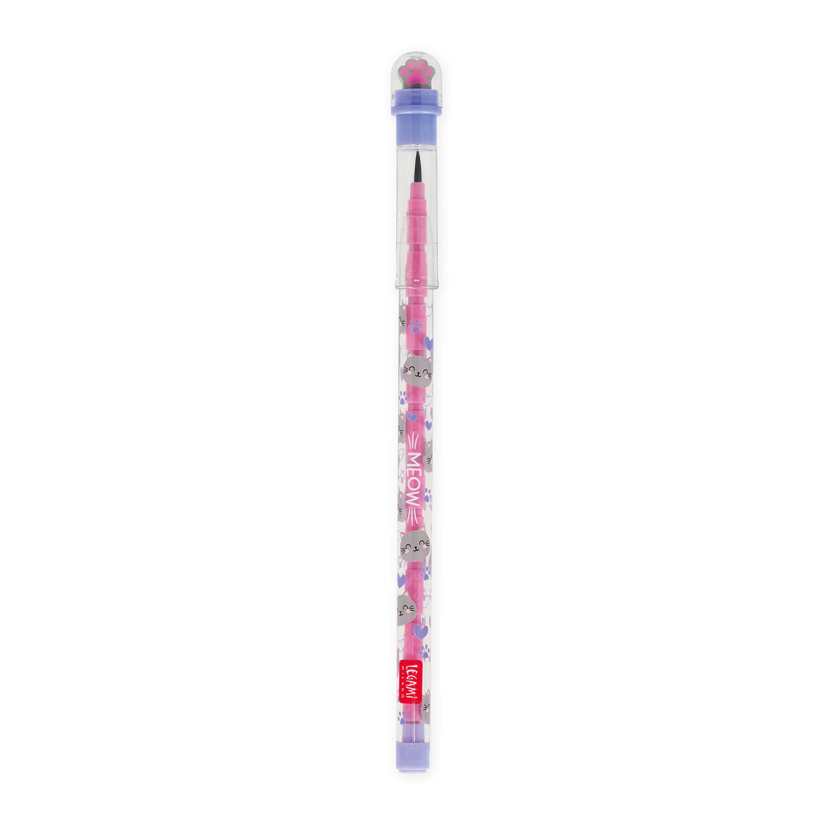 Crayons Empilables avec Gomme Kitty - Take a Tip