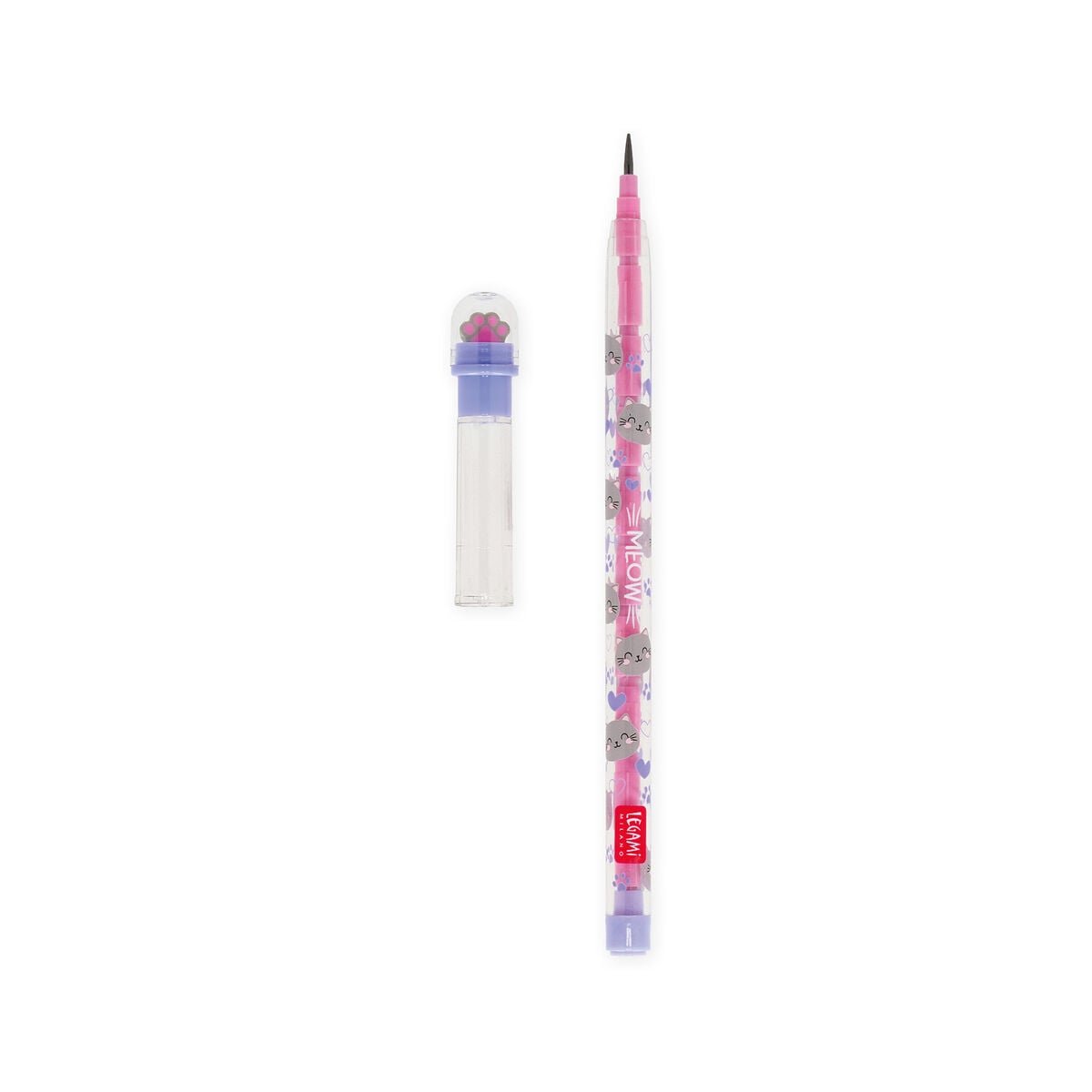 Crayons Empilables avec Gomme Kitty - Take a Tip