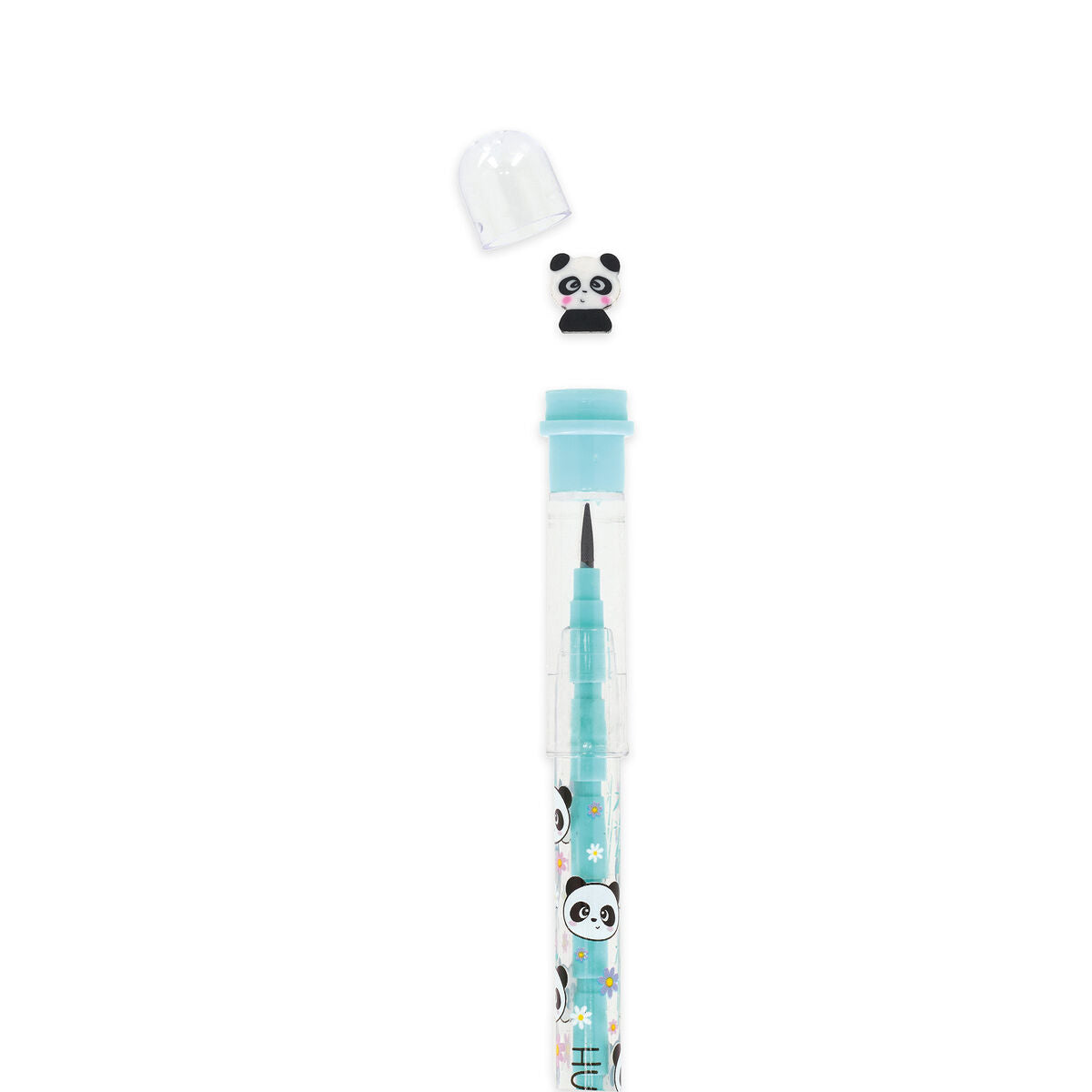 Crayons Empilables avec Gomme Panda - Take a Tip