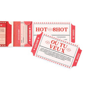 Carnet de 24 Bons Coquins - Français - Gift Vouchers