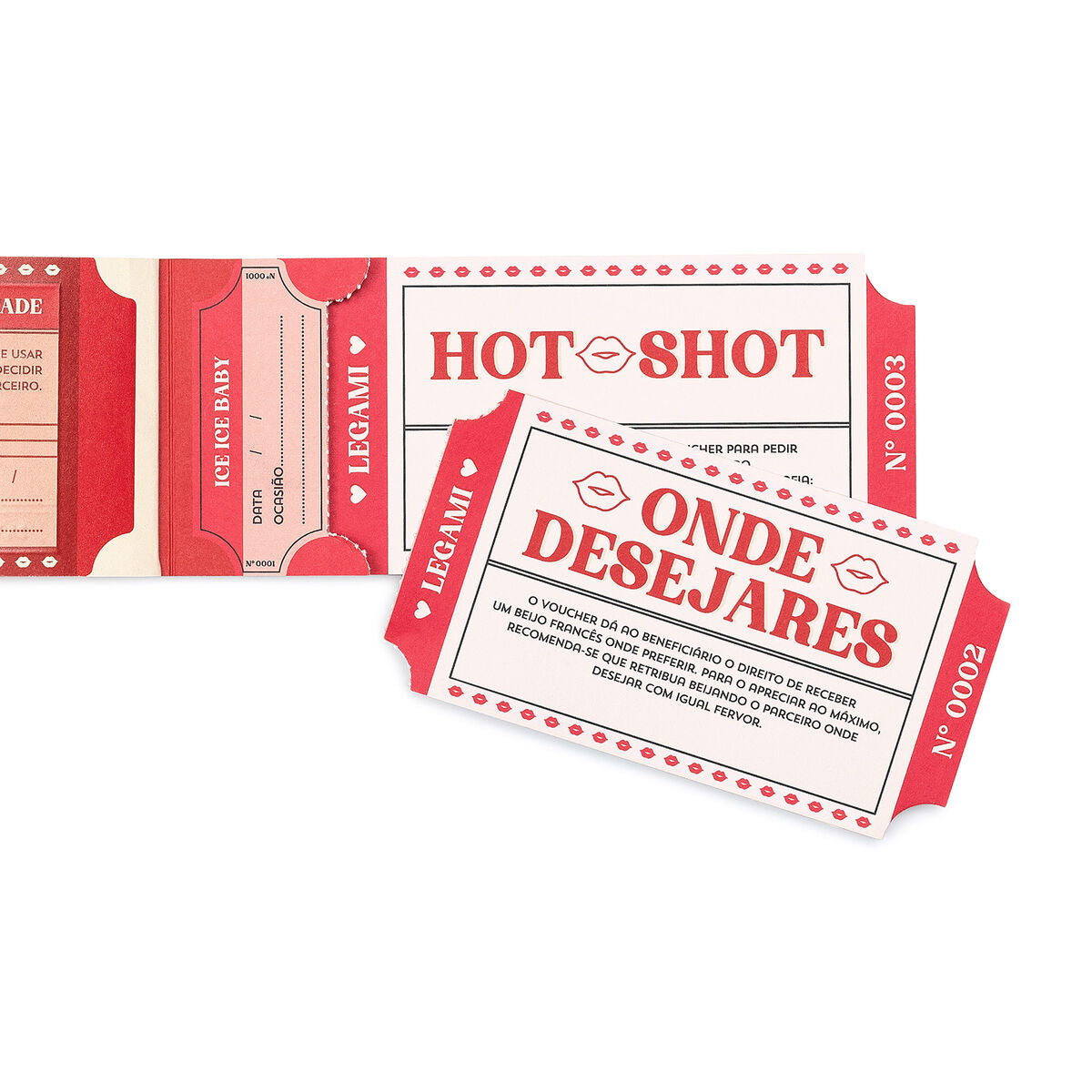 Carnet de 24 Bons Coquins - Portugais - Gift Vouchers