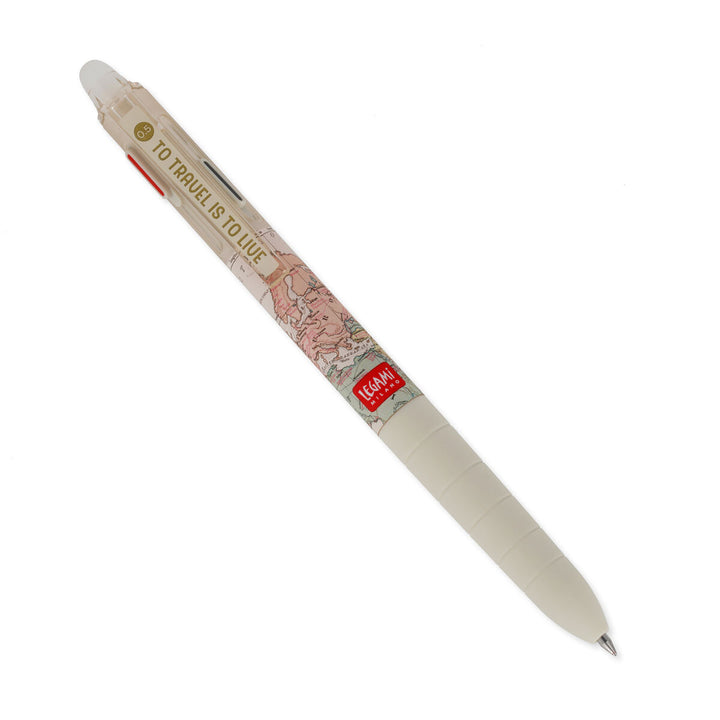 Stylo à Encre Gel Effaçable 3 Couleurs - Voyage - Faire des erreurs