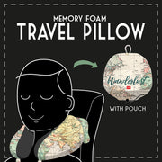 Coussin de Voyage en Mousse à mémoire de forme - Travel Pillow