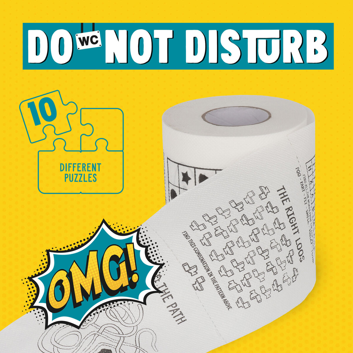 Papier Toilette à Énigmes - Do Not Disturb