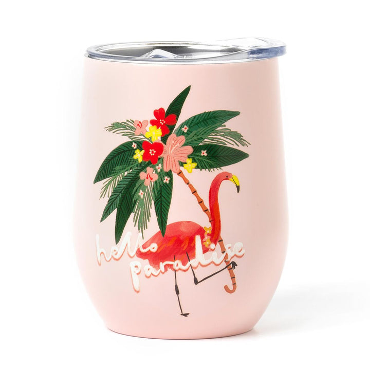 Verre Isotherme 325 ml - Flamingo - Chaud et froid