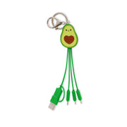 Câble 6-en-1 de Charge Porte-Clés Avocat - Link Up