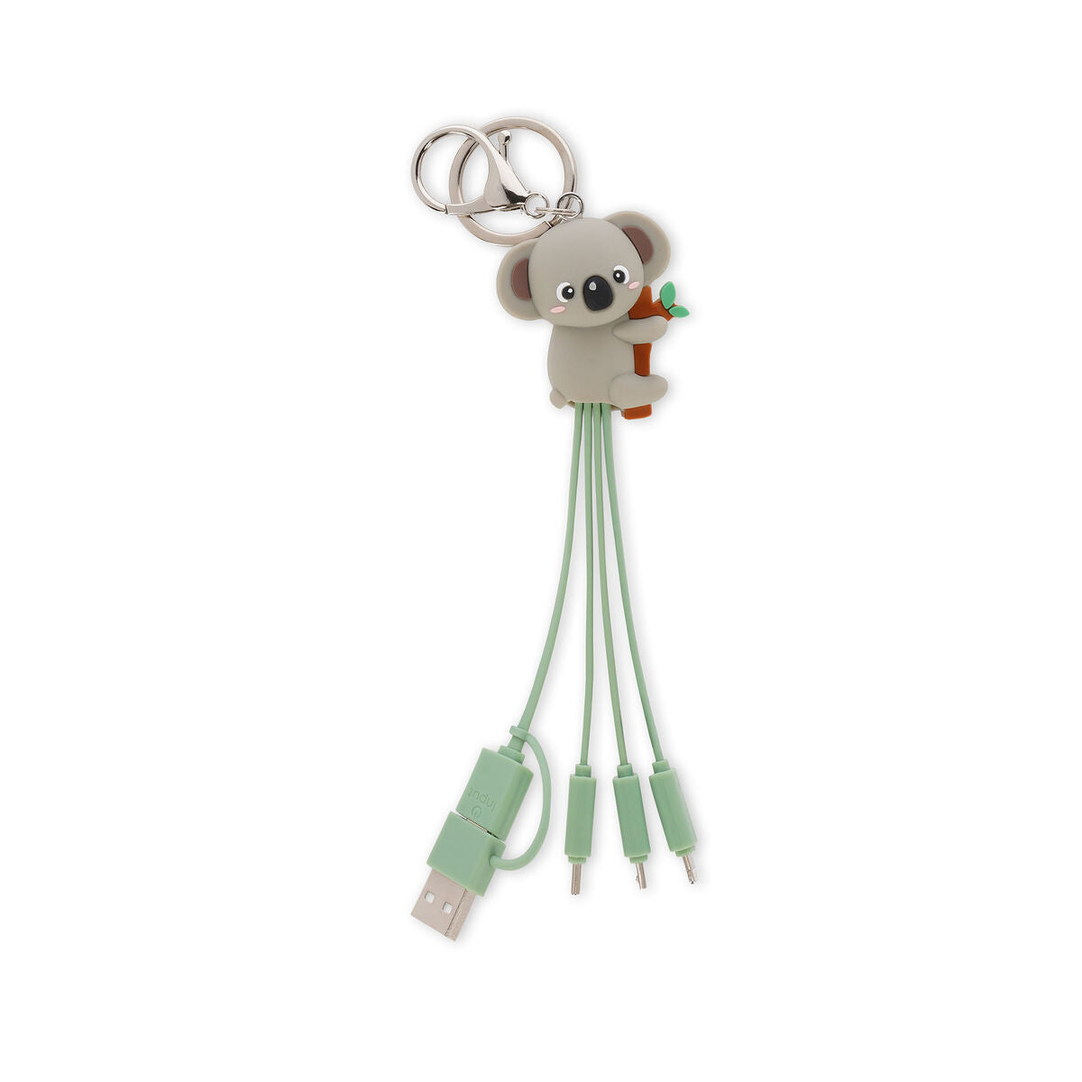 Câble 6-en-1 de Charge Porte-Clés Koala - Lien vers le haut