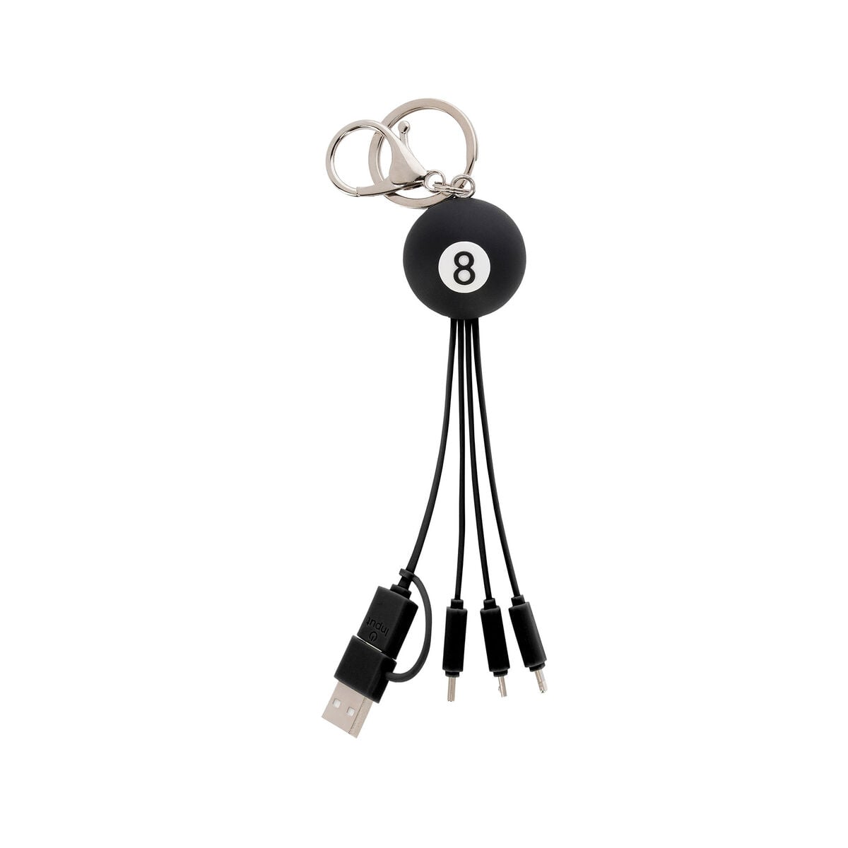 Câble 6-en-1 de Charge Porte-Clés 8 Balle - Lien vers le haut