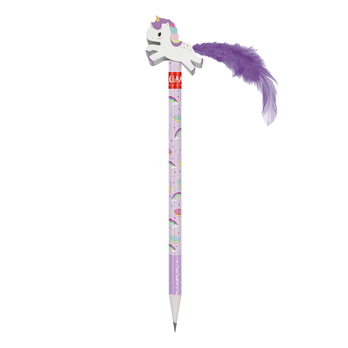Crayon avec Gomme Unicorn