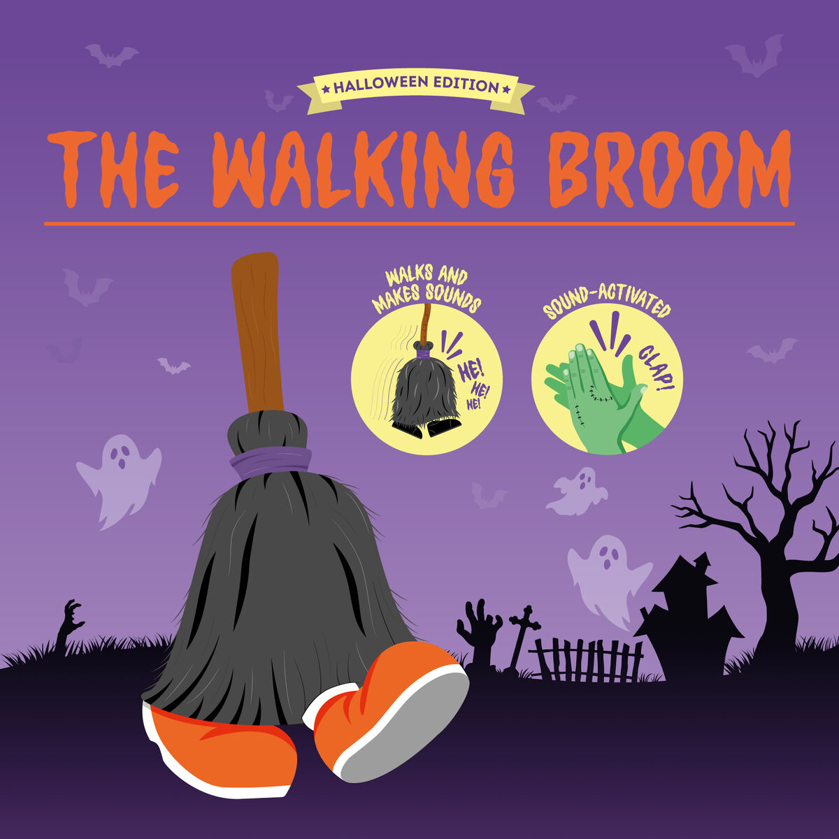 Balai Animé - The Walking Broom
